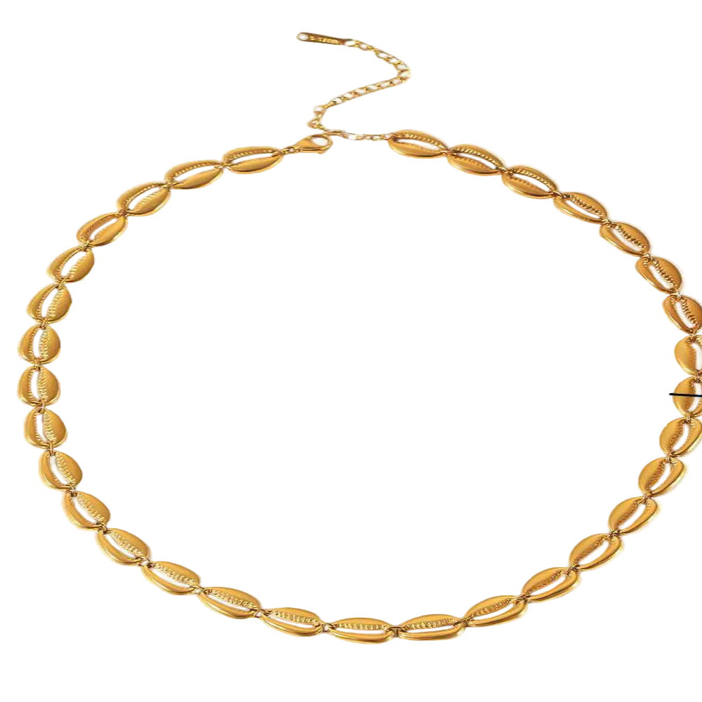 The Gilded Cowrie Collar