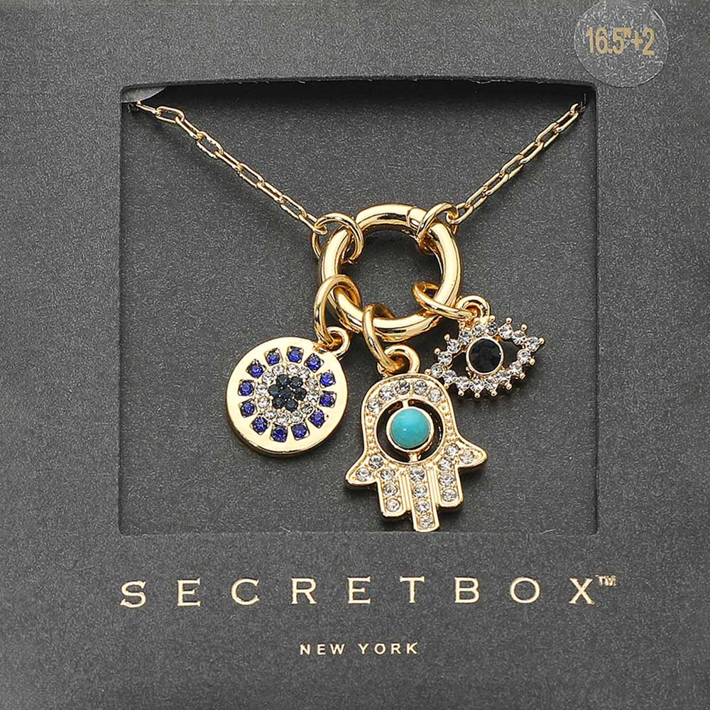 The Divine Protection Hamsa Necklace