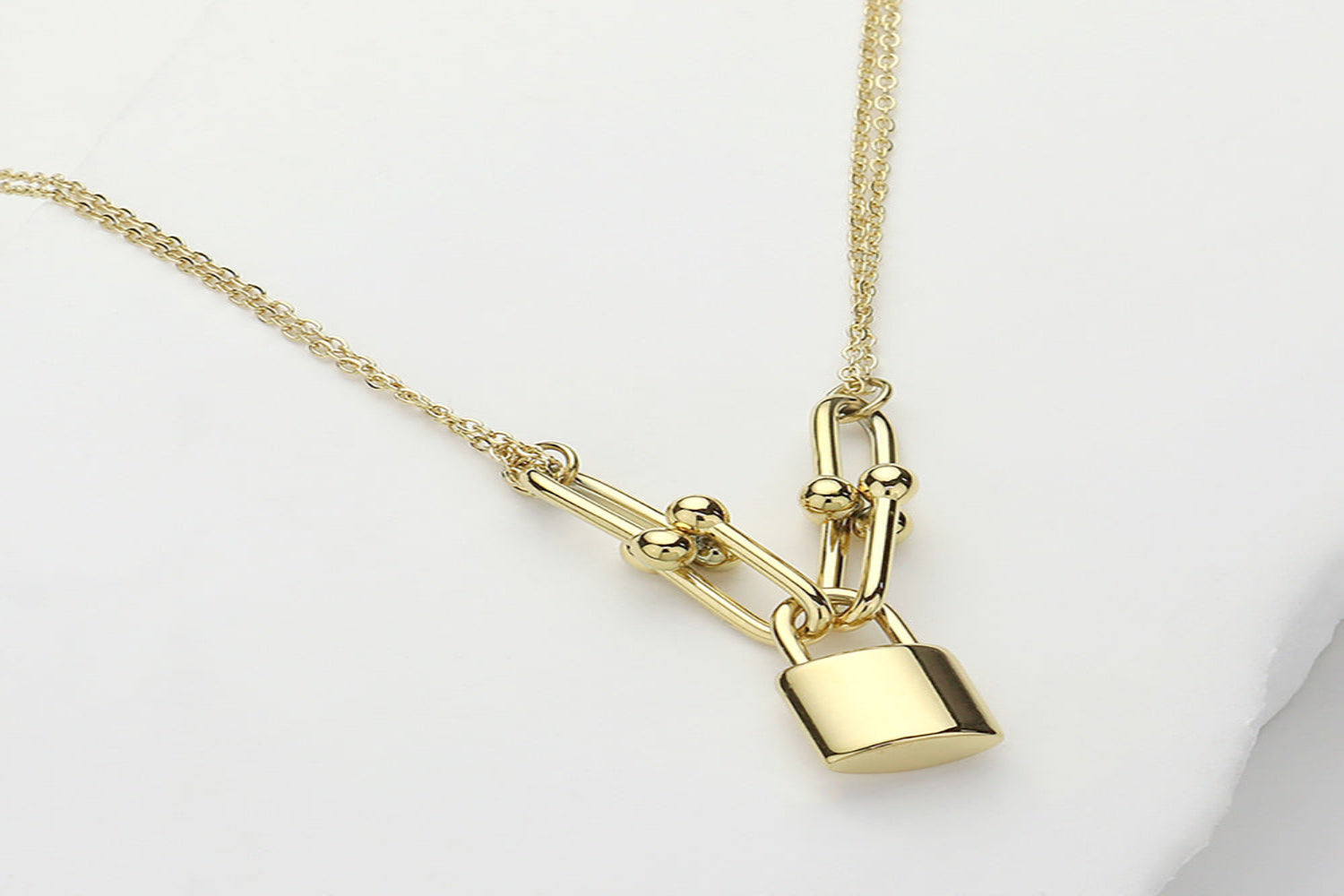 The Guardian Lock Necklace