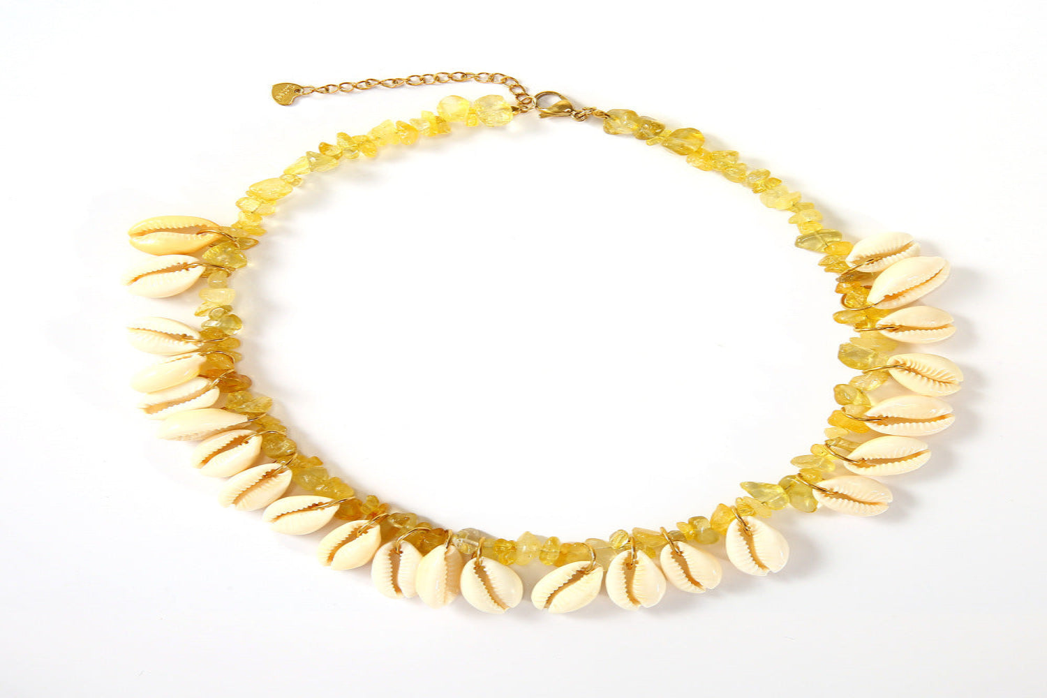Solar Cowrie Necklace